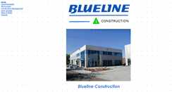 Desktop Screenshot of blueline-construction.com