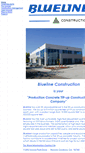 Mobile Screenshot of blueline-construction.com